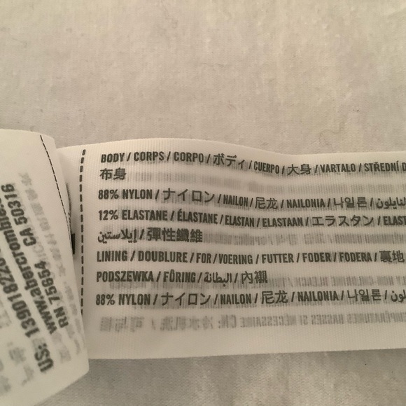 NWT New Abercrombie & Fitch bodysuit Size M, Color white - Picture 11 of 11